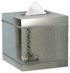 hudson park hammered metal tissue box|nu steel Hudson Bathroom & Desk Tissue Box Holder .